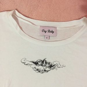 Crybaby Brand Angel Tee